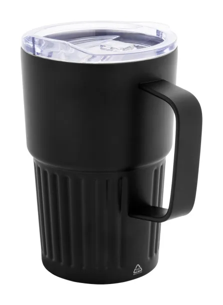 Streaky Grab thermo mug Black