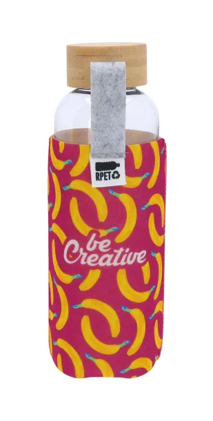 CarryFelt RPET Rpet personalizirana boca za vodu, 500 ml Bijela