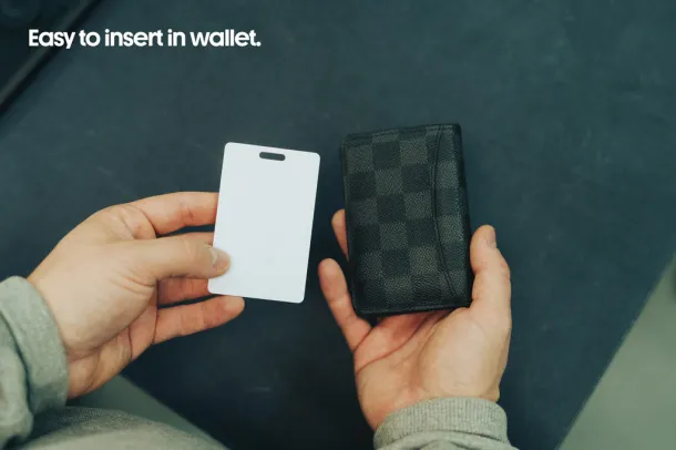 Findcard kartica za traženje predmeta od RCS reciklirane plastike - XD Collection Bijela 