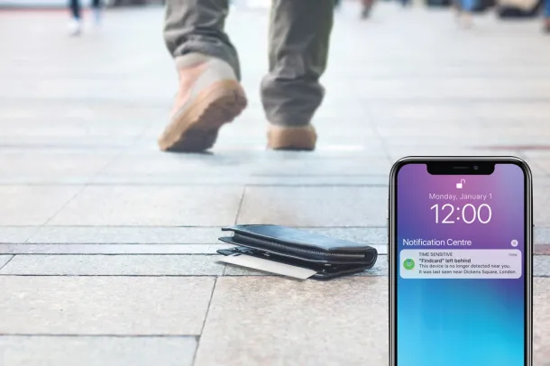 Findcard kartica za traženje predmeta od RCS reciklirane plastike - XD Collection Bijela 