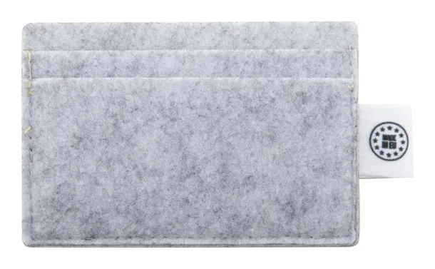CreaFelt Card custom credit card holder White Grey