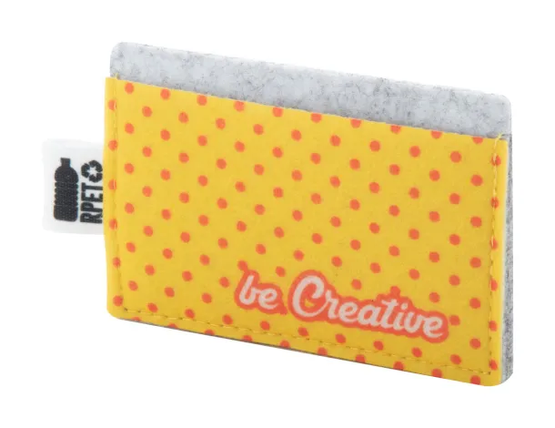 CreaFelt Card personalizirani držač za kreditne kartice Bijela Siva