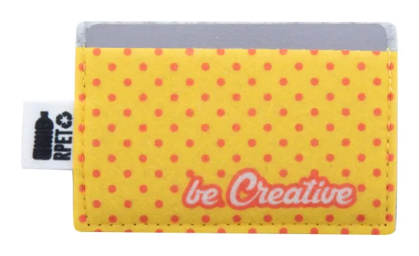 CreaFelt Card personalizirani držač za kreditne kartice Bijela Siva