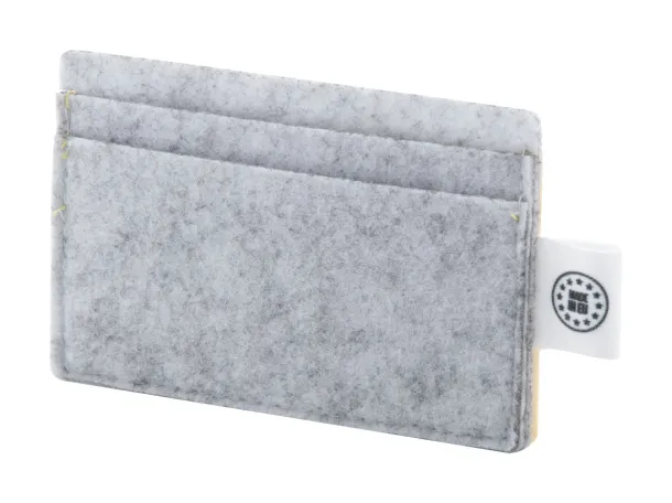 CreaFelt Card custom credit card holder White Grey