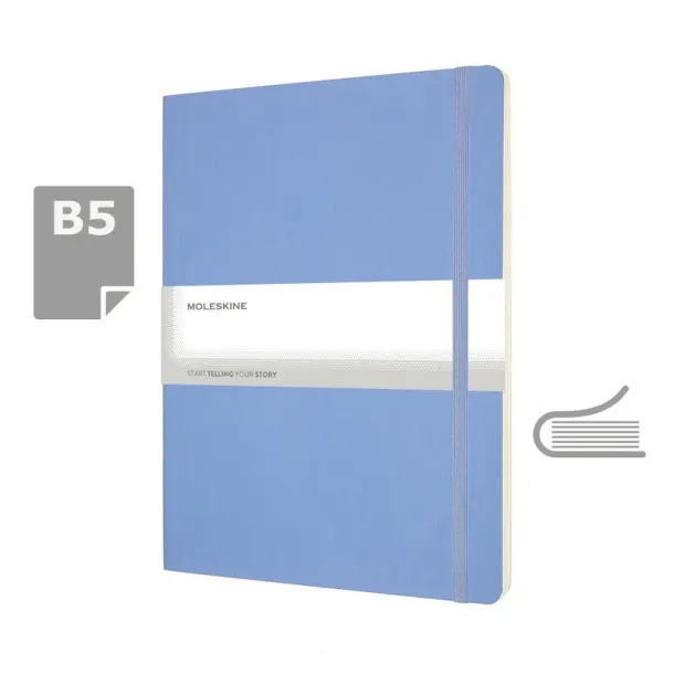  MOLESKINE notes, cca A4 Plava