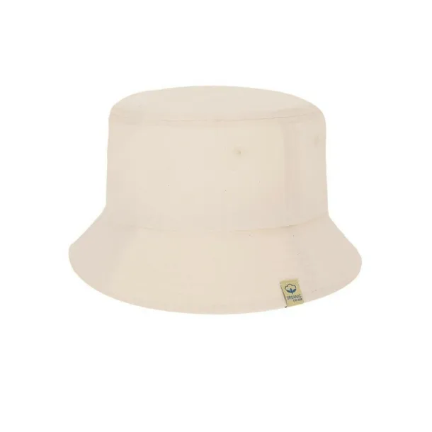  Sun hat made from recycled cotton beige