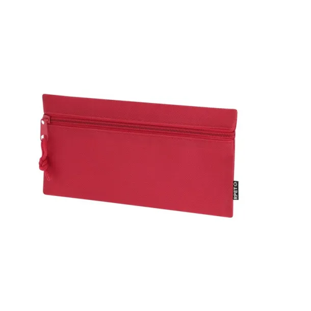  RPET pencil case red