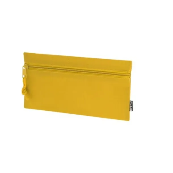  RPET pencil case yellow