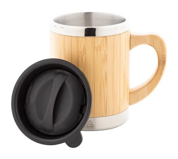 Booka Plus thermo mug Natural