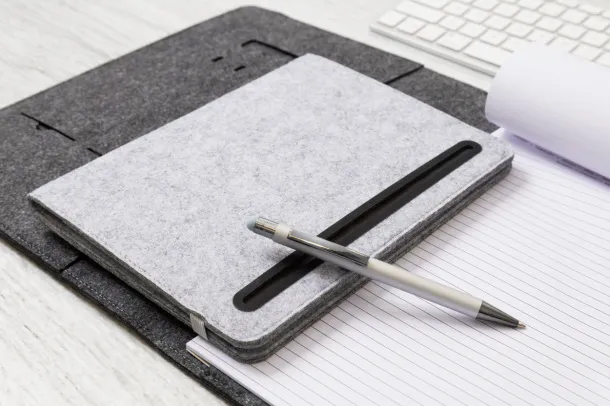 Refelt Meet A5 RPET felt document folder Grey