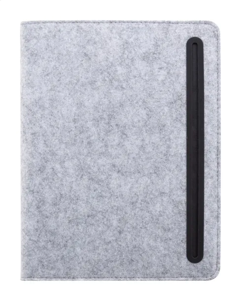 Refelt Meet notes mapa od RPET filca, A5 Siva