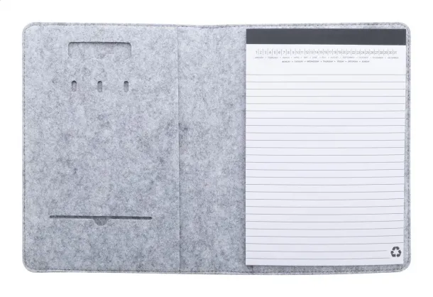 Refelt Meet A5 RPET felt document folder Grey