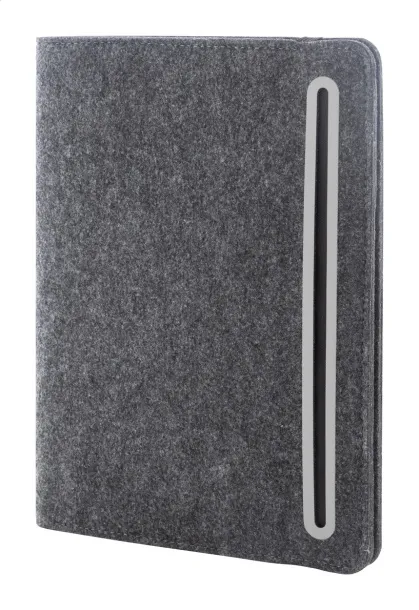 Refelt Meet A5 RPET felt document folder Dark grey