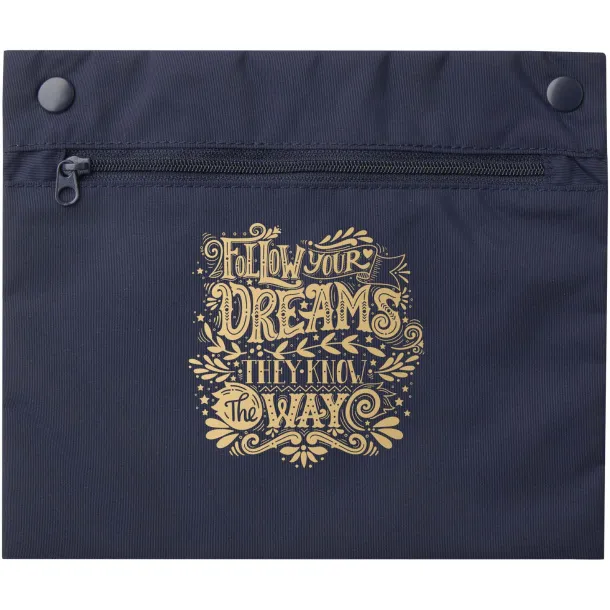 Kai GRS recycled circular tote bag Navy Blue