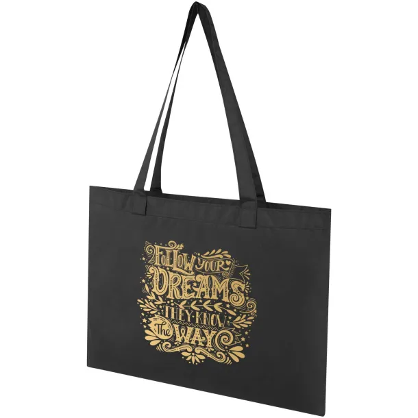 Kai GRS recycled circular tote bag Solid black