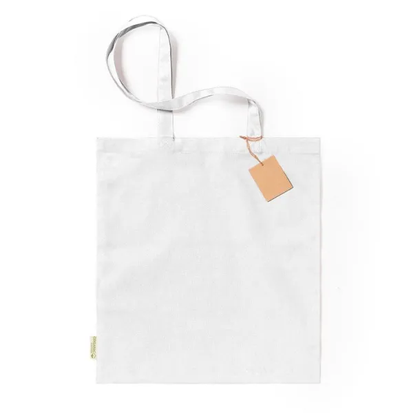  Torba za kupovinu od organskog pamuka, 140 g/m2 white