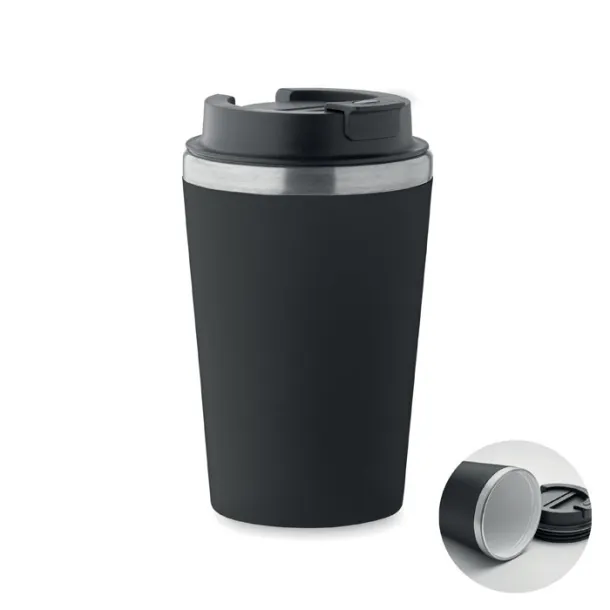 BLERM Ceramic lining tumbler 350 ml Crna