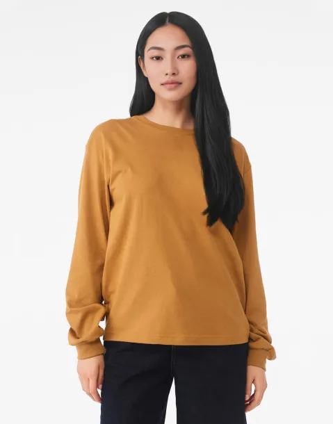  unisex teška majica s dugim rukavima, opuštenog kroja - Bella+Canvas