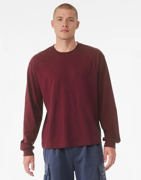  unisex teška majica s dugim rukavima, opuštenog kroja - Bella+Canvas