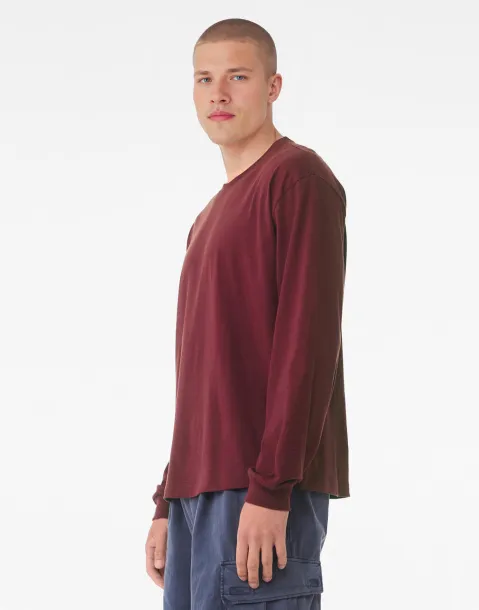  unisex teška majica s dugim rukavima, opuštenog kroja - Bella+Canvas