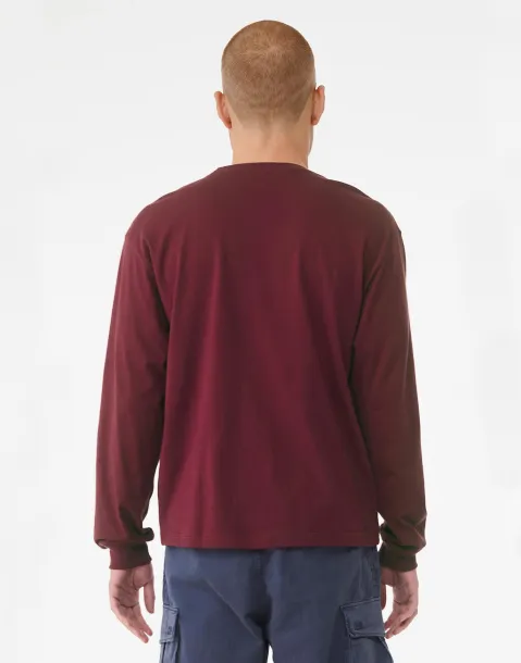  unisex teška majica s dugim rukavima, opuštenog kroja - Bella+Canvas