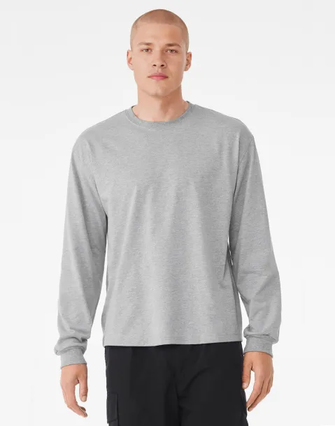  unisex teška majica s dugim rukavima, opuštenog kroja - Bella+Canvas