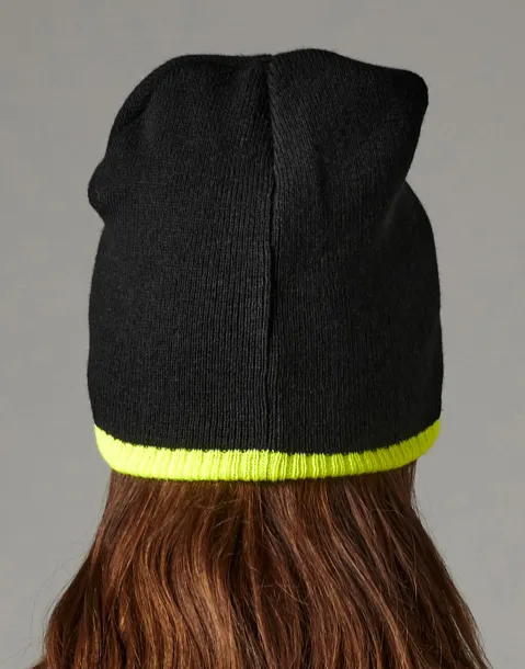  Two-Tone Beanie Knitted Hat - Beechfield