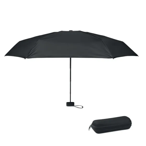 PORTLAND 19 inch foldable umbrella Black