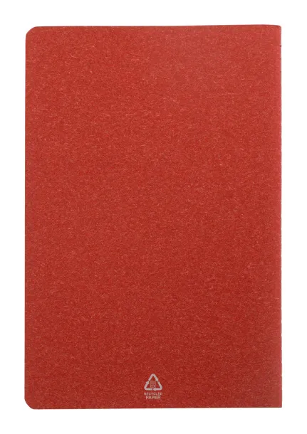 Crofty notebook Red