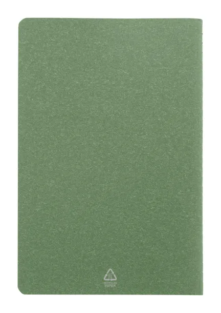 Crofty notebook Green