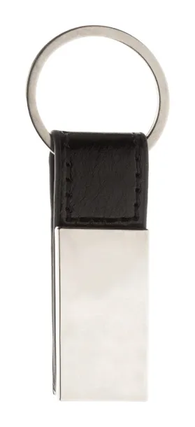 Pukke keyring Silver Black