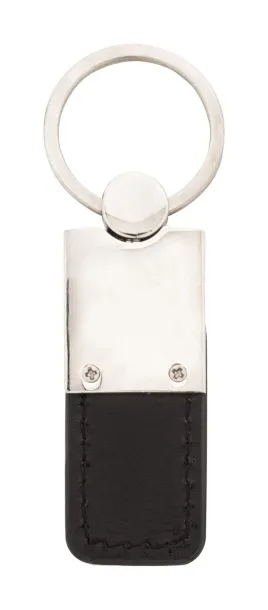 Rokke keyring Silver Black