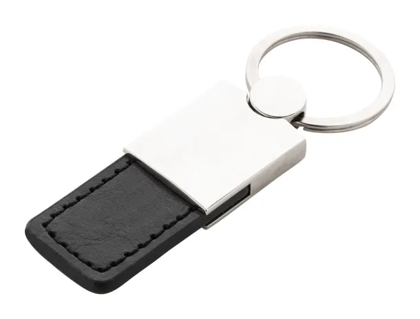 Rokke keyring Silver Black