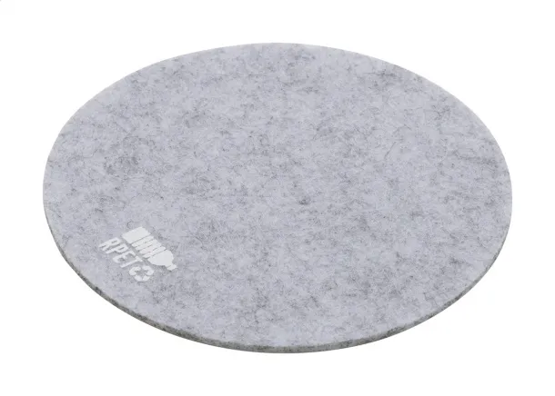 Hefe RPET felt coaster Grey