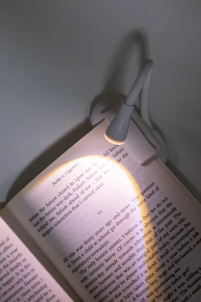 Bedtime rechargeable book light White