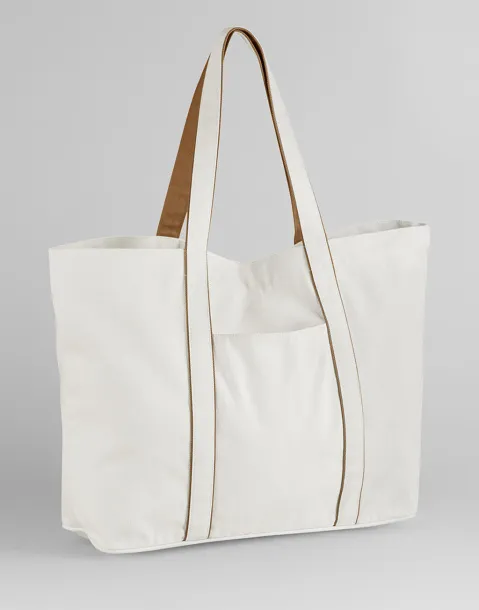  Courtside Large Tote - Westford Mill Soft White Caramel