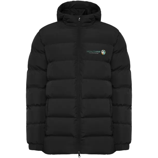 Nepal unisex insulated parka - Roly Solid black