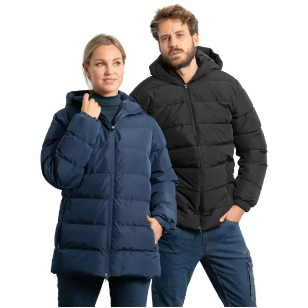 Nepal unisex insulated parka - Roly Solid black