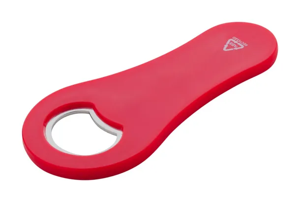 Swirl RABS bottle opener Red