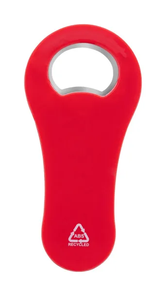 Swirl RABS bottle opener Red