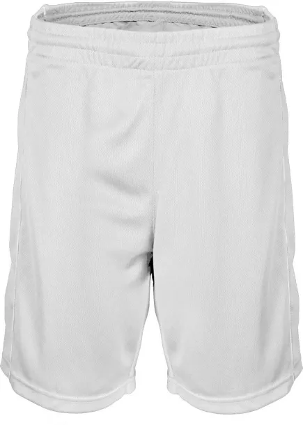  KID'S BASKET BALL SHORTS - Proact White