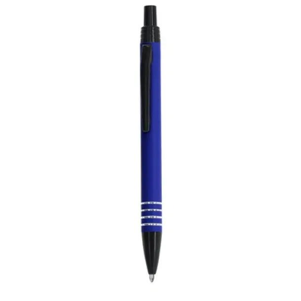  Recycled aluminium ball pen navy blue