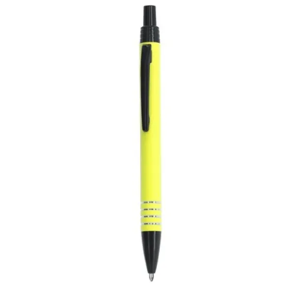  Recycled aluminium ball pen yellow