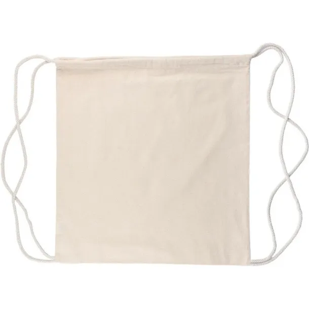  Drawstring bag light brown