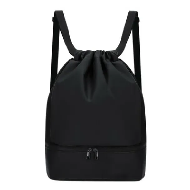  String bag with wide straps Crna