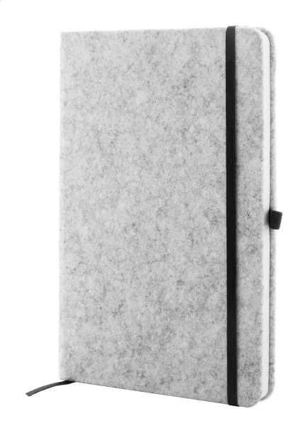 Refelt Note RPET felt notebook Grey