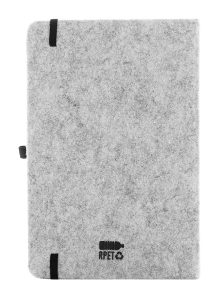 Refelt Note A5 RPET felt notebook Grey