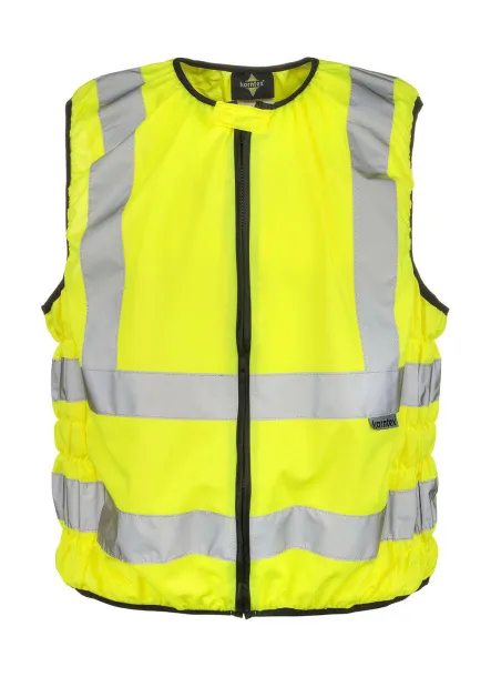  Hi-Vis Biker Vest "Schleiz" - Korntex Yellow