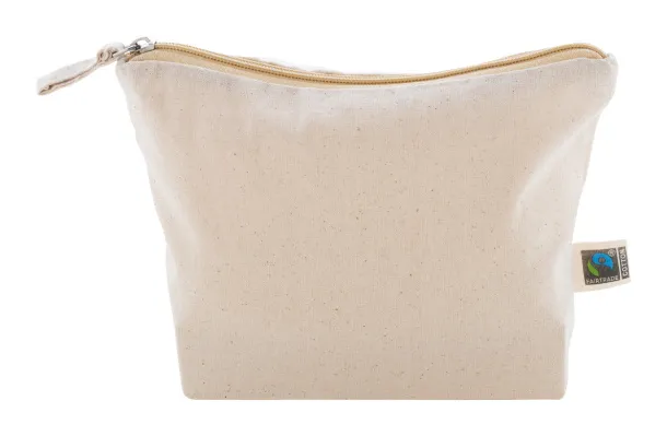 Ferbyss Fairtrade cosmetic bag Natural