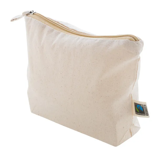 Ferbyss Fairtrade cosmetic bag Natural